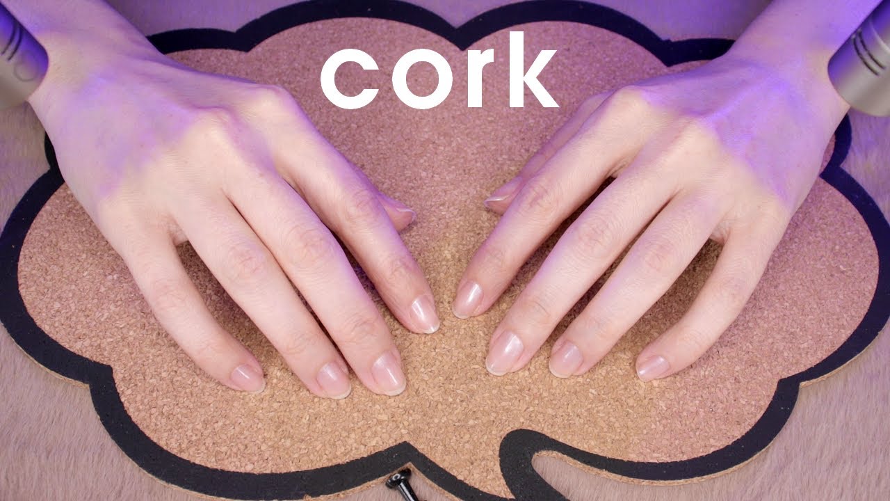 [ASMR] Calming Cork Scratching for Sleep & Relaxation (NO TALKING)
