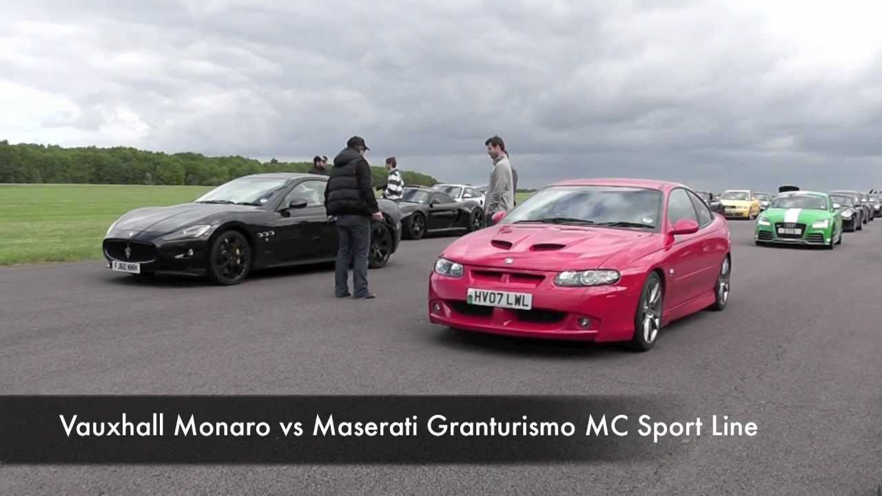 Vauxhall Monaro vs Maserati Granturismo MC Sport Line