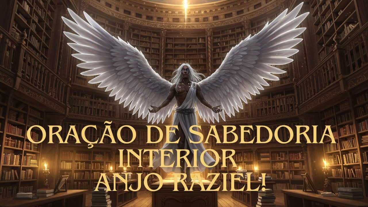 ORAÇÃO DE SABEDORIA INTERIOR ANJO RAZIEL!