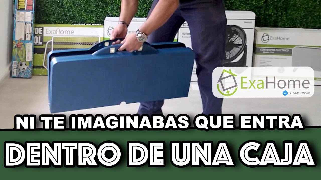 Como armar Mesa de Camping Plegable - Exahome Camping