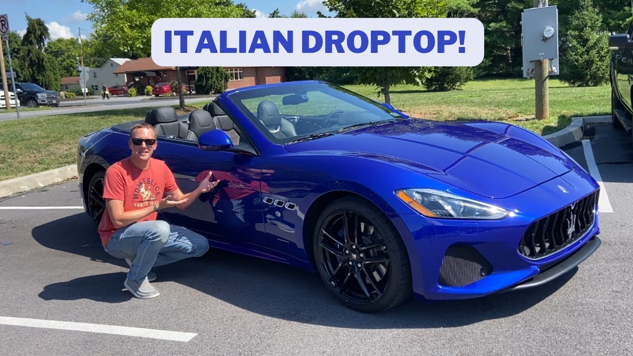 Maserati GranTurismo Cabriolet 2019 года — недооценённый итальянский автомобиль