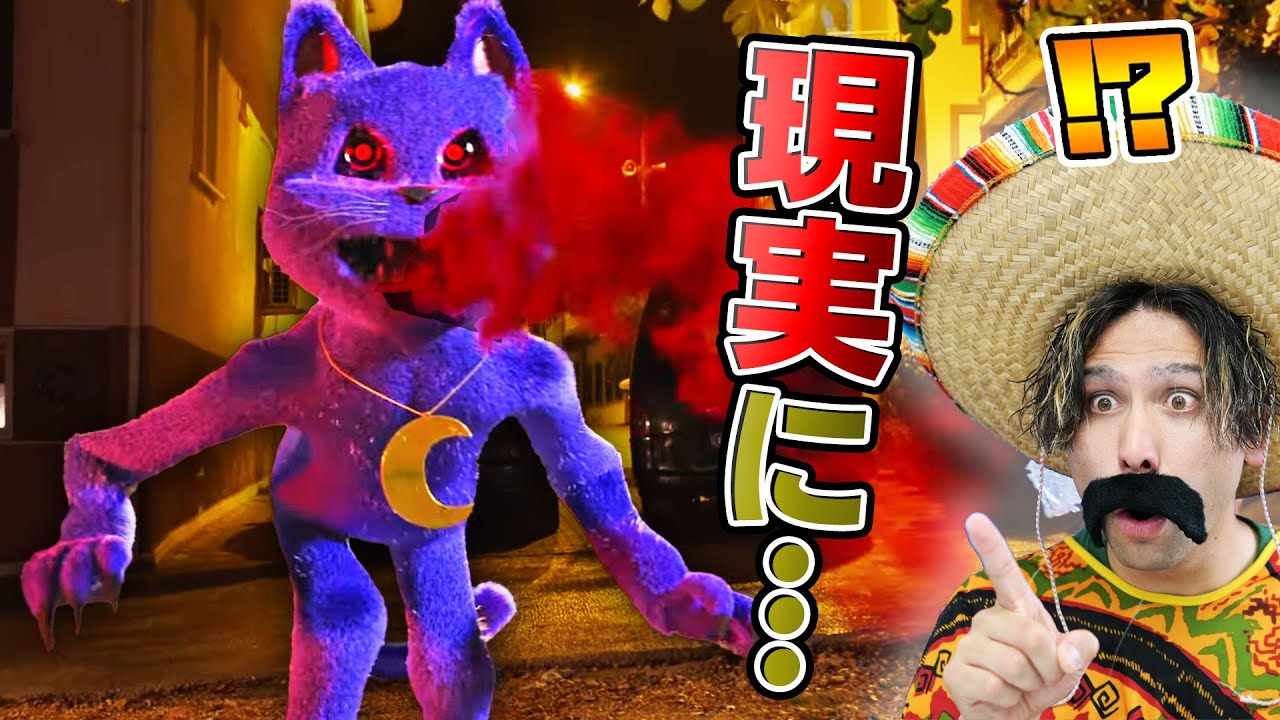 現実世界にチャプター3のキャットナップが現れた？！【ポピープレイタイムチャプター3】