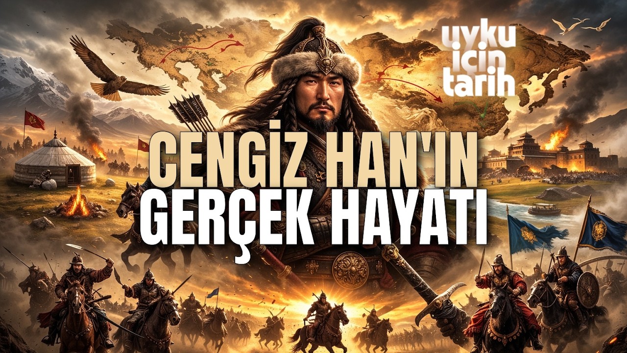 CENGİZ HAN MOĞOLLARI NASIL BİRLEŞTİRİP DÜNYAYA HÜKMETTİ? | UYKU İÇİN TARİH