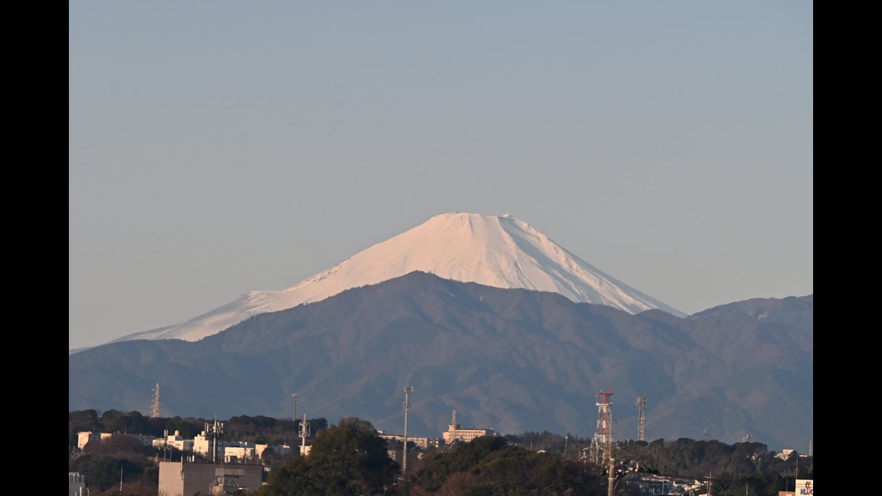 早朝の富士山（タイムラプス編・2026年1月4日）