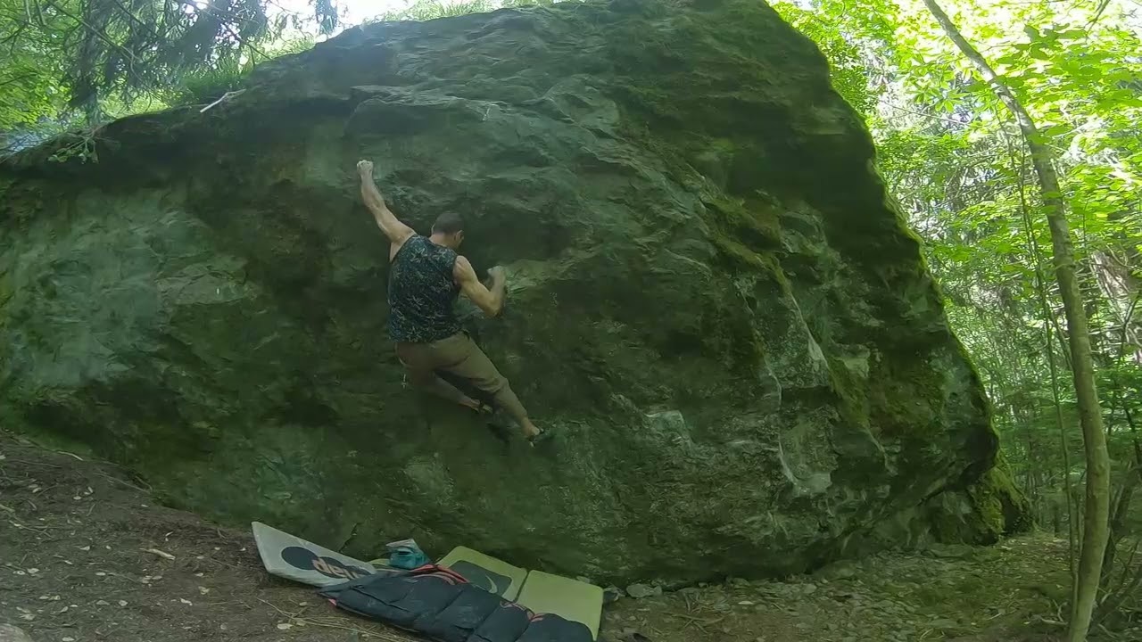 Riouperoux, Blue Magic 7b/+ au nouveau secteur des Clots