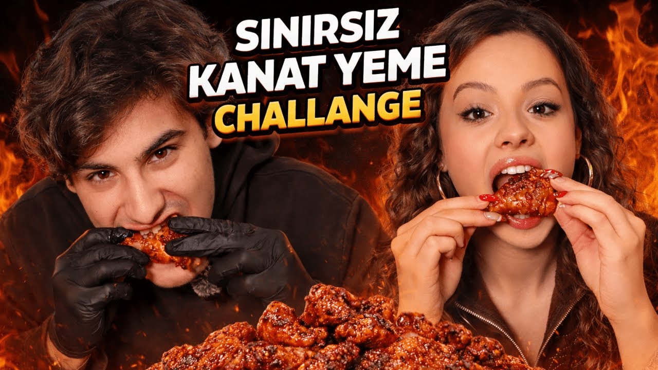 SINIRSIZ KANAT YEME CHALLENGE!