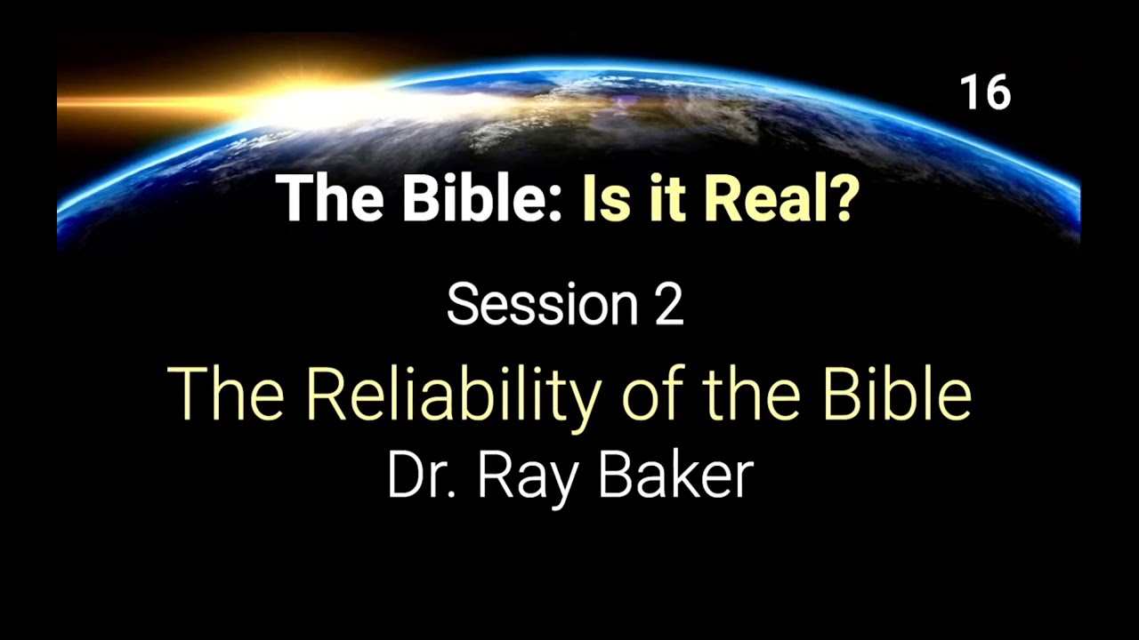 Apologetics Seminar 2 – Can I Trust my Bible?