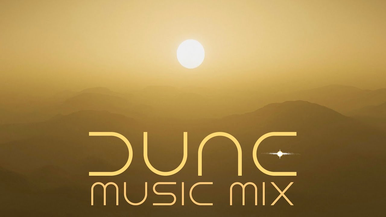 DUNE MUSIC MIX during scenic flight [HD]. AMBIANT MUSIC for working or relaxing. Hans Zimmer.