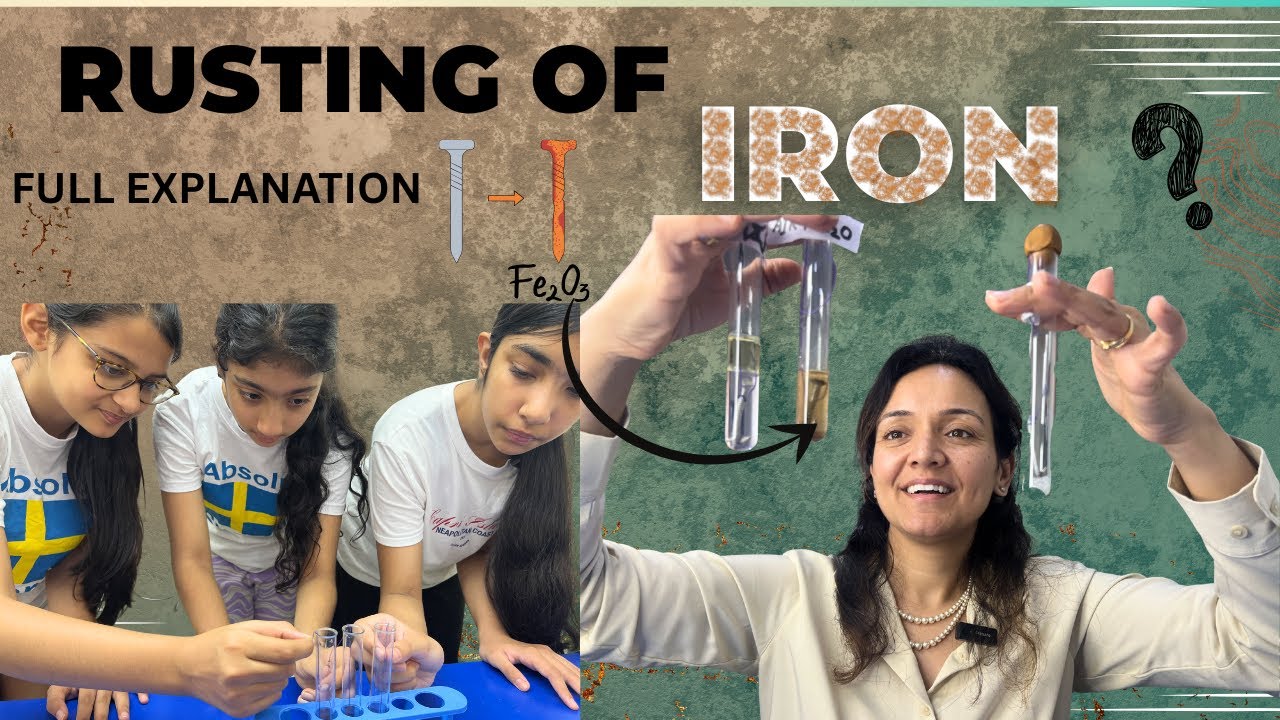 RUSTING OF IRON I COMPLETE PROCESS I EXPERIMENT WITH TWO FACTORS I LEARN SCIENCE WITH NEHA
