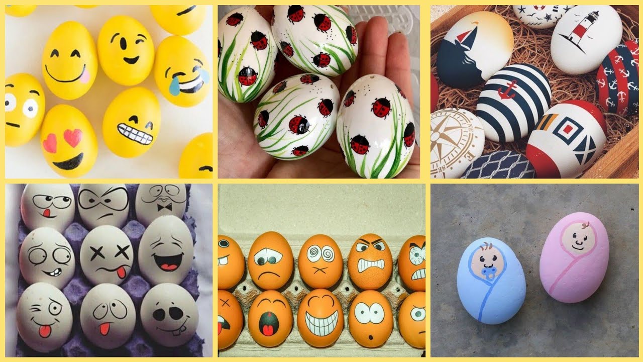 Easter eggs craft,egg painting ideas,eggs decorations