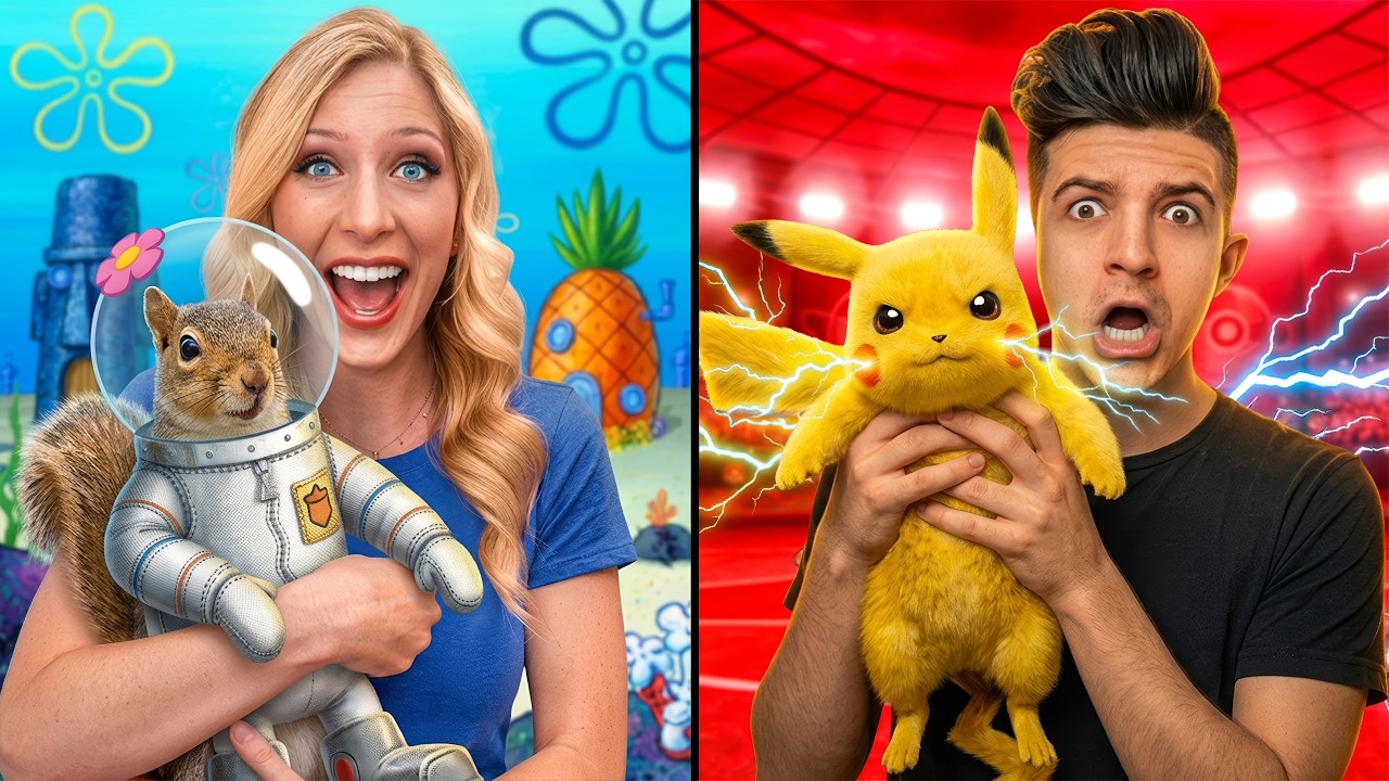I Adopted Cartoon Pets In Real Life!