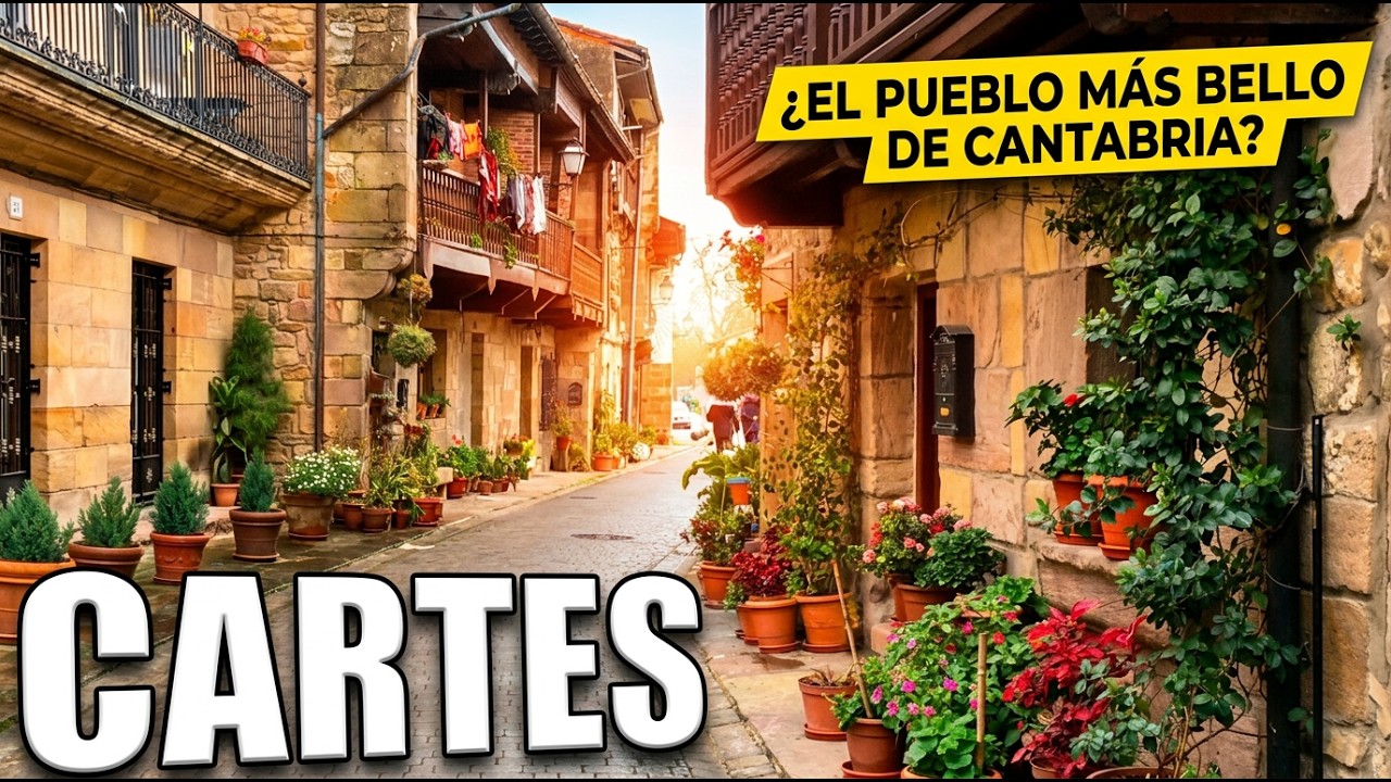 🏘️ Cartes y Riocorvo, así eran los pueblos medievales ⚔️ (Cantabria)