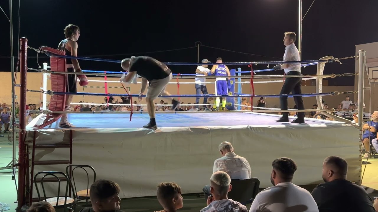 Giorgi gvazava vs Pablo Valverde Molina #champion #aiba #boxeo #boxing #bcn #boxingknockout