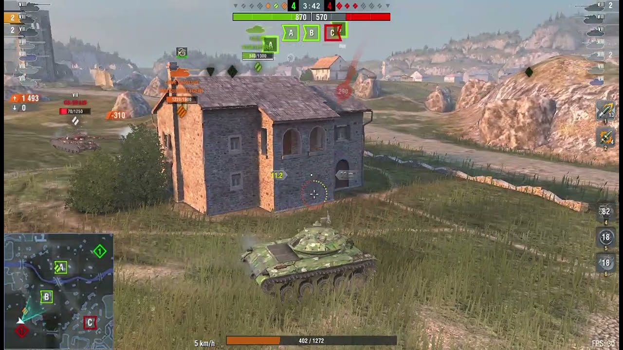 WoT Blitz  T49 GAMES (REALISTIC BATTLE) Rushing with teammates! platoon with my friend (IMxYourMF)