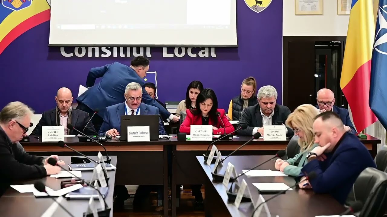 Ședința Consiliului Local Piatra-Neamț - 28 noiembrie 2025