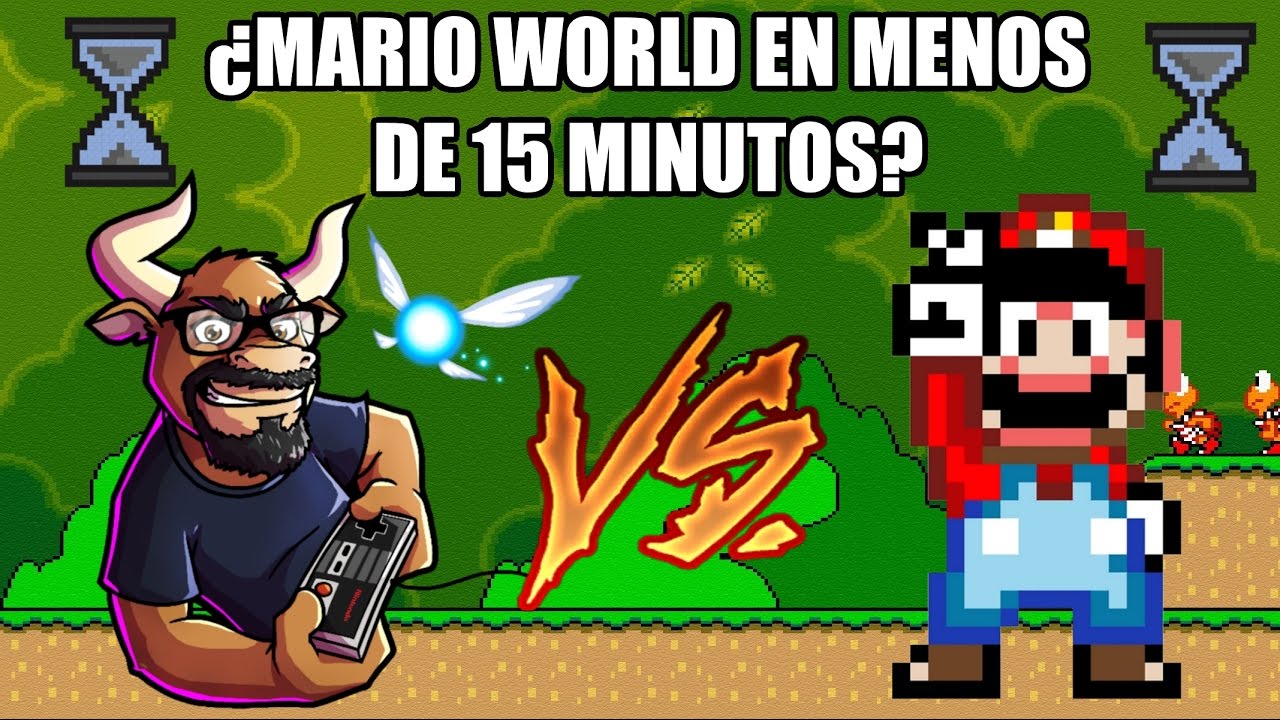 RETO #1: Terminar Mario World en menos de 15 minutos - Retro Toro