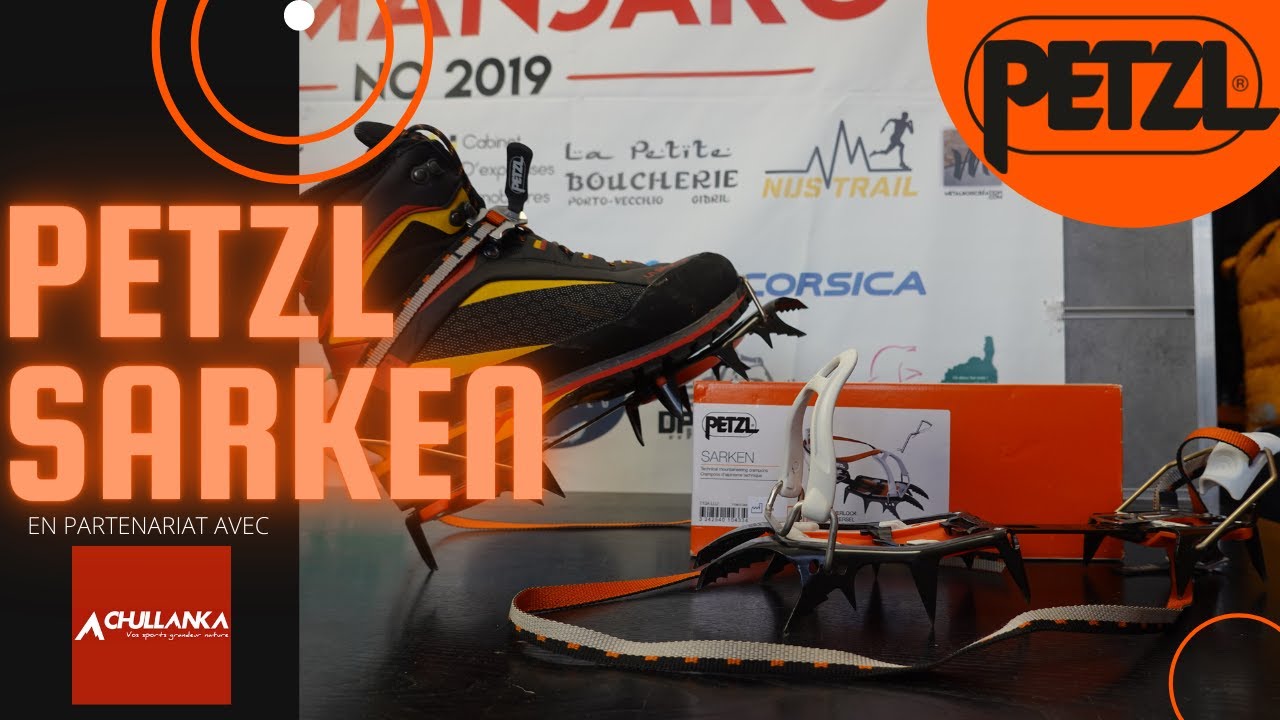 DES CRAMPONS POLYVALENTS AVEC LES PETZL SARKEN