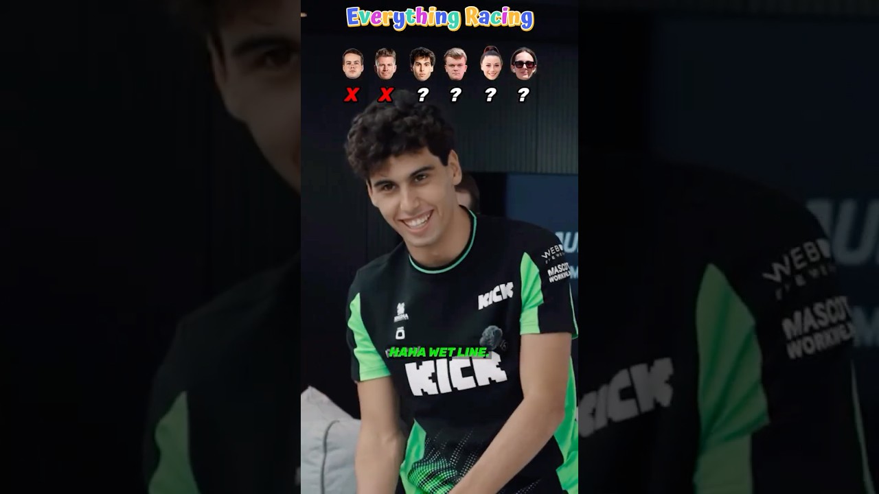 Nico Hulkenberg can't stop laughing at Gabi's stroopwafel fail #nicohulkenberg #gabrielbortoleto #f1