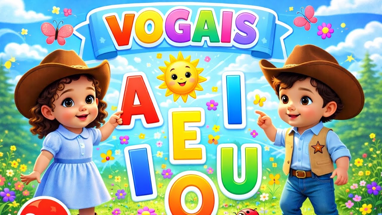 As vogais são legais - músicas infantis 