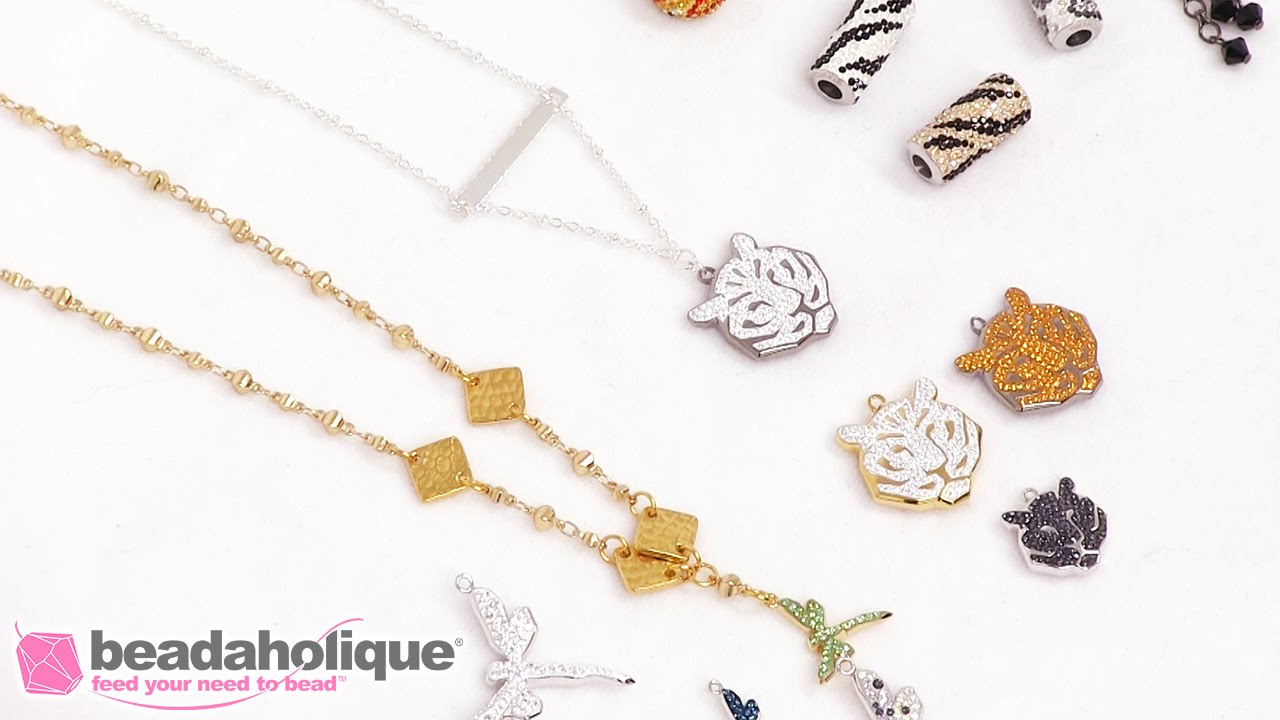Show & Tell: Swarovski Innovations Spring/Summer 2017 Pave Pendants and Beads