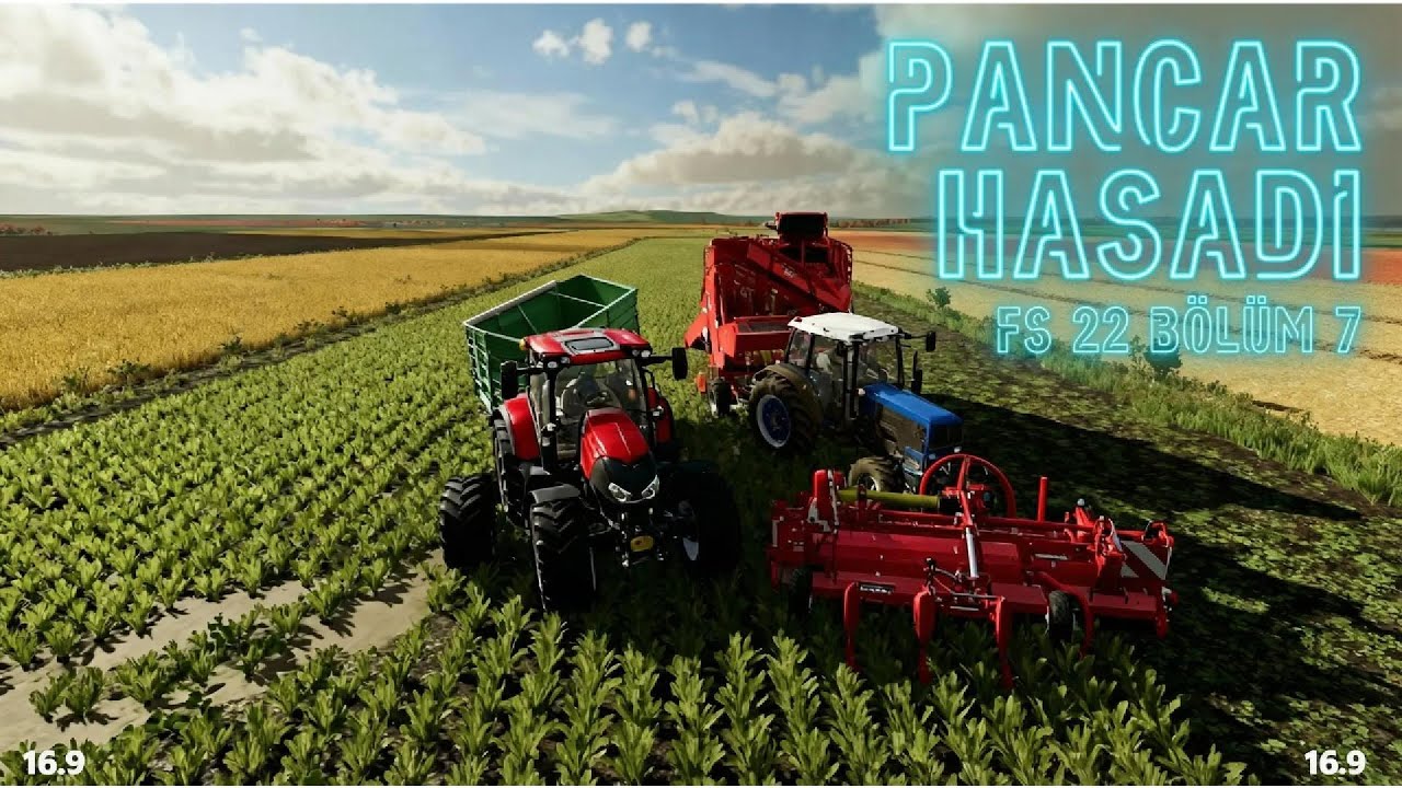 DEVASA PANCAR HASADI YENİ TARLALAR VE BUĞDAY EKİMİİ FS22 BÖLÜM7