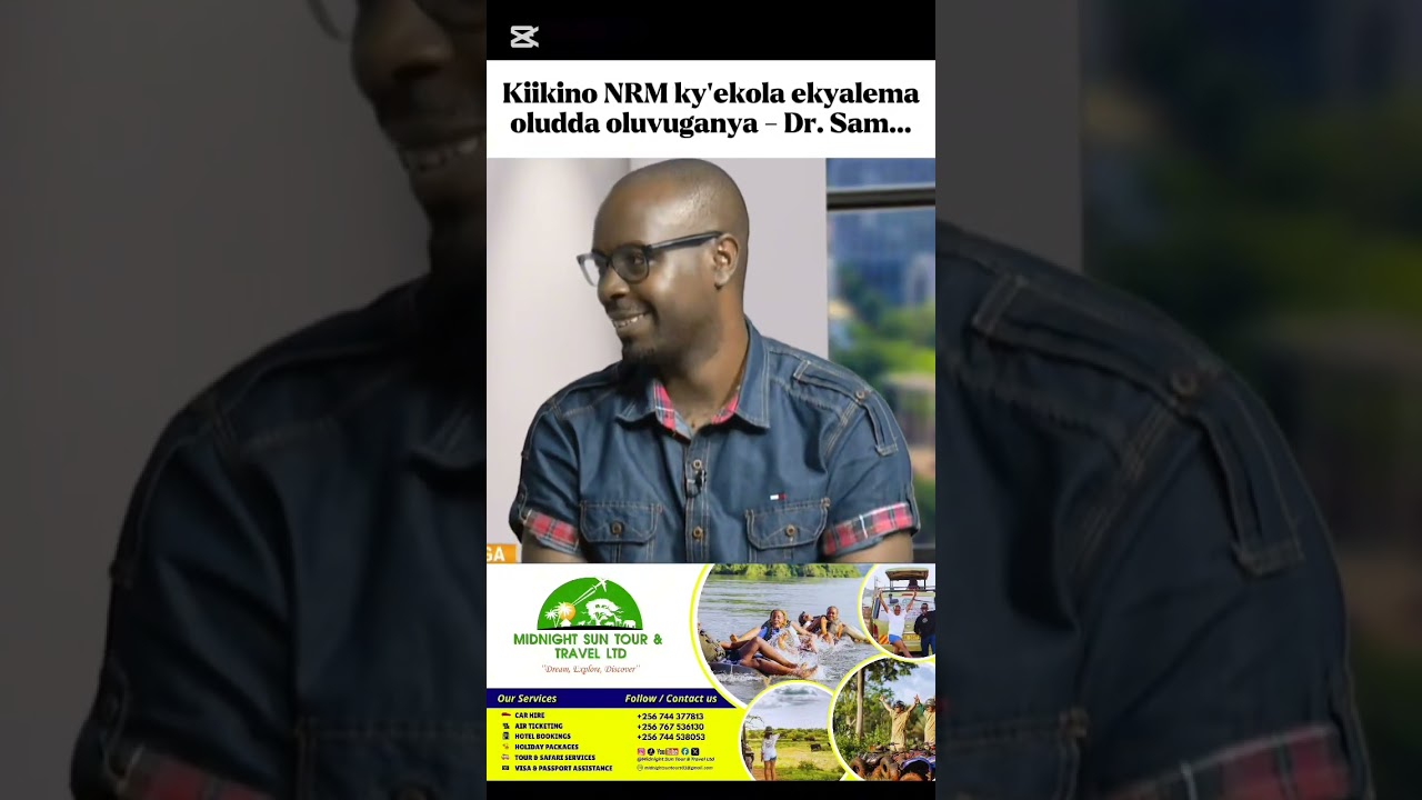 BIKI OPPOSITION BY'ERIDDEMU EMPANGA N'EBIGIREMYE OKUGGUSA? - DR. SAM KAZIBWE 
