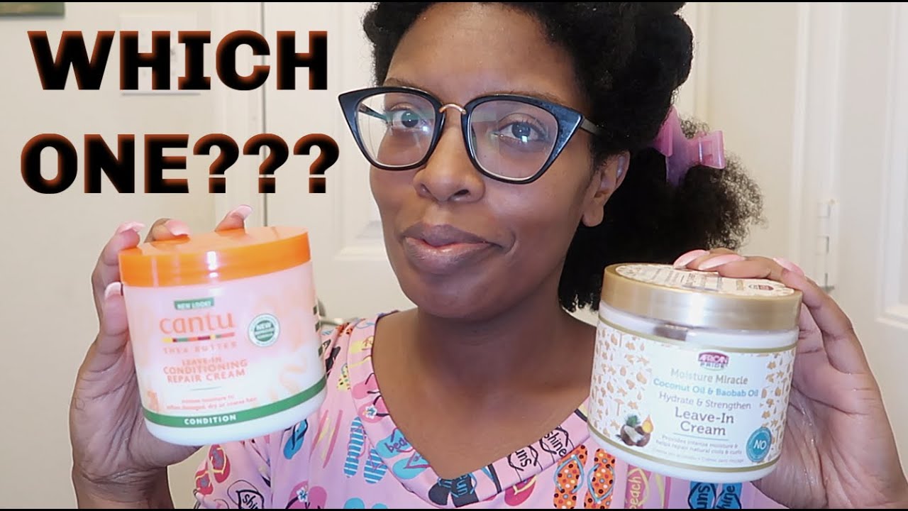 Cantu Vs African Pride Leave-in Conditioner (Natural Hair)