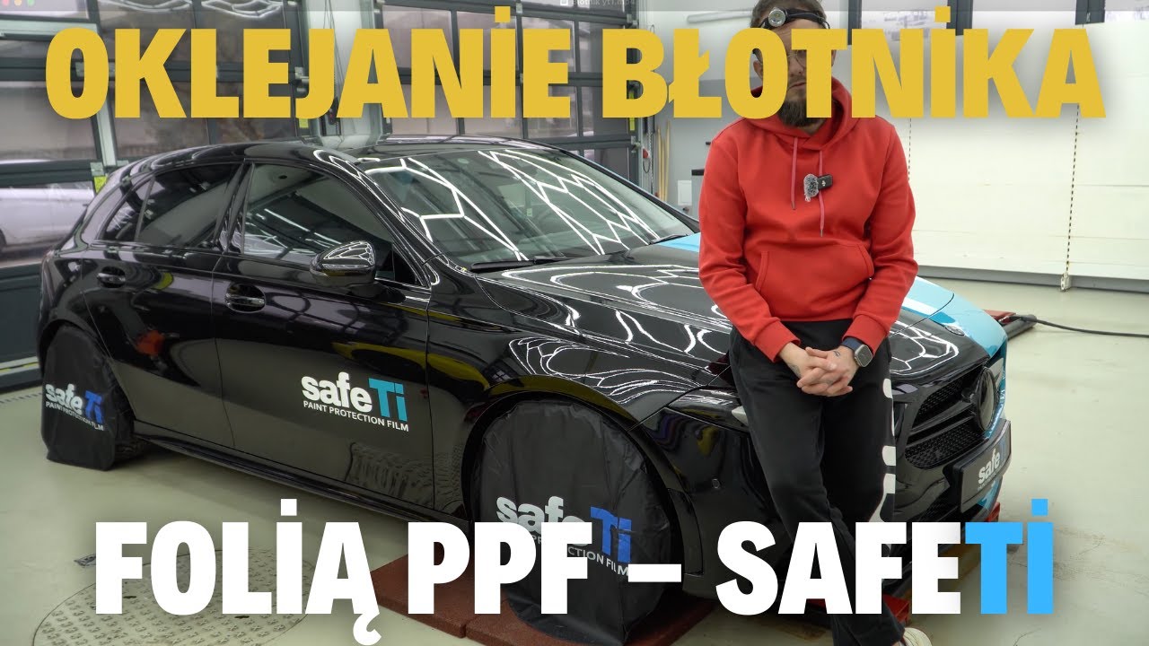 Jak okleić błotnik folią PPF/oklejanie błotnika folią PPF - safeTi