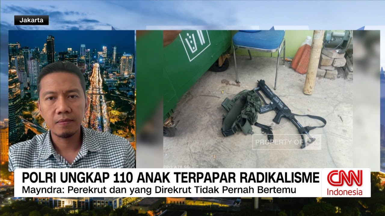 Polri Ungkap 110 Anak Terpapar Radikalisme