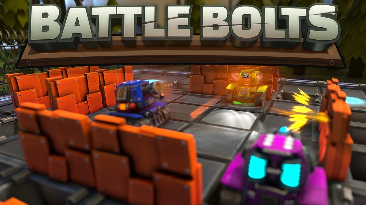 Battle Bolts - STRATEGIC TANK BATTLES!! (4 Player Gameplay)