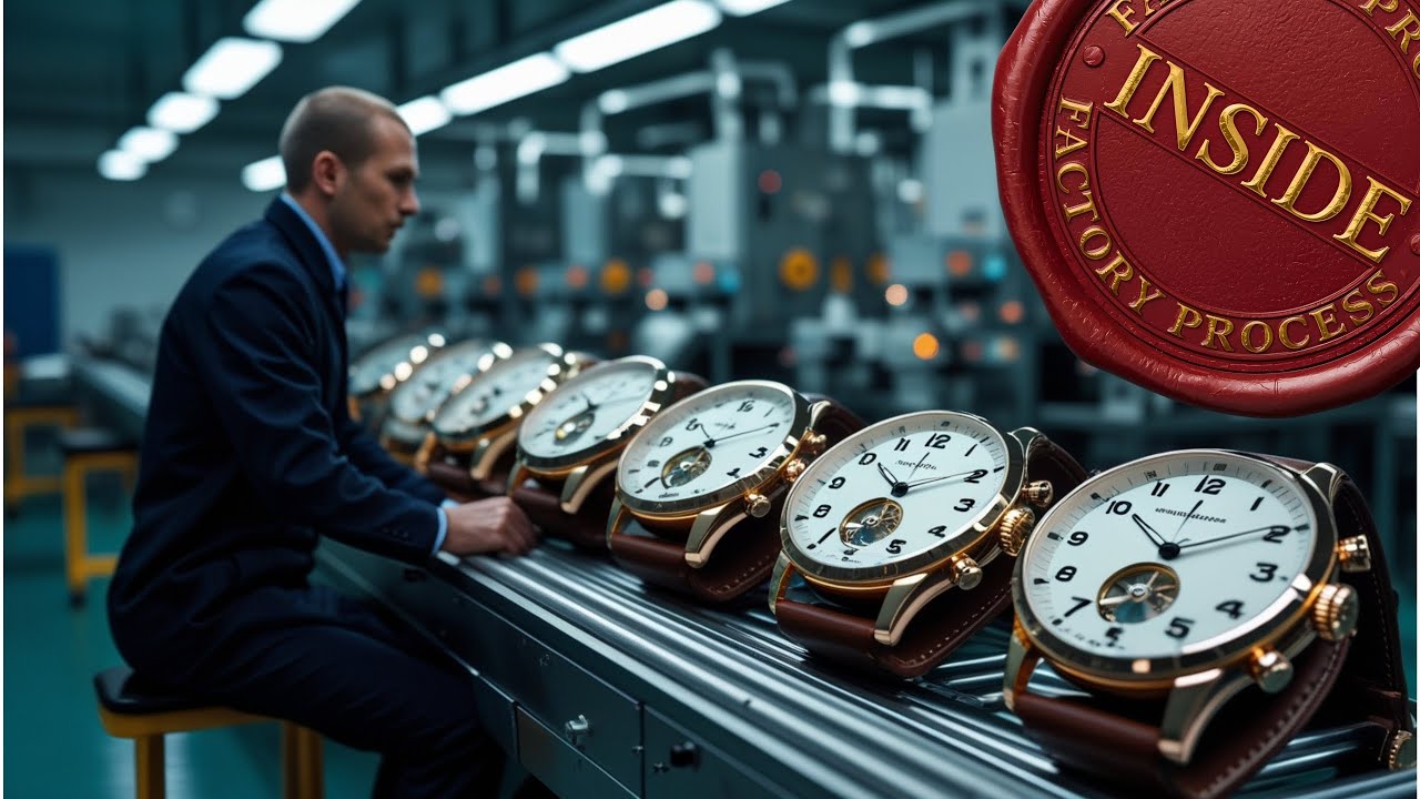 INSIDE the Swiss Luxury Watchmaker&rsquo;s Workshop 1M$ Process (ASMR)