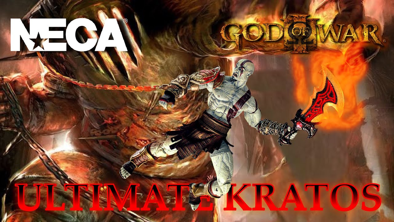 EL KRATOS DEFINITIVO, God of War III, NECA, Ultimate Kratos
