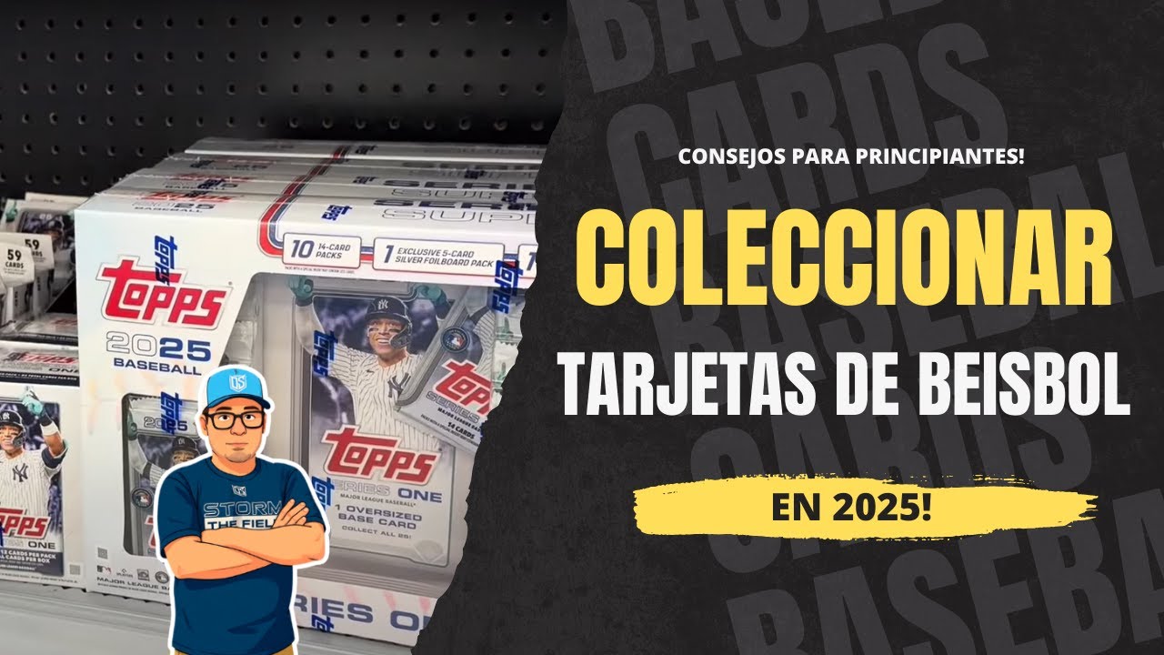 ¿Cómo coleccionar tarjetas de béisbol en 2025? ¡Consejos para principiantes!