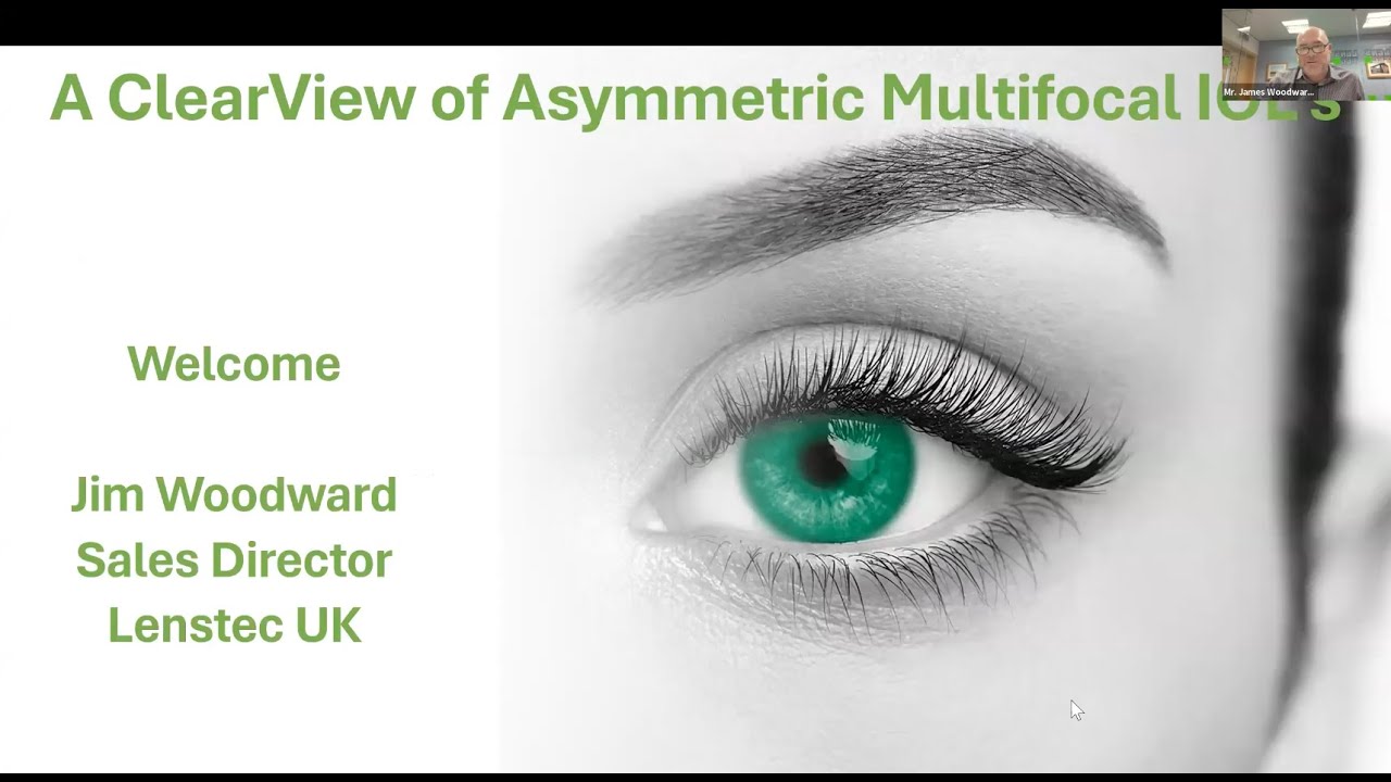 Lenstec - A ClearView of asymmetric multifocal IOLs