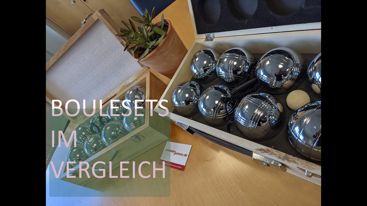 Boule-Sets im Vergleich