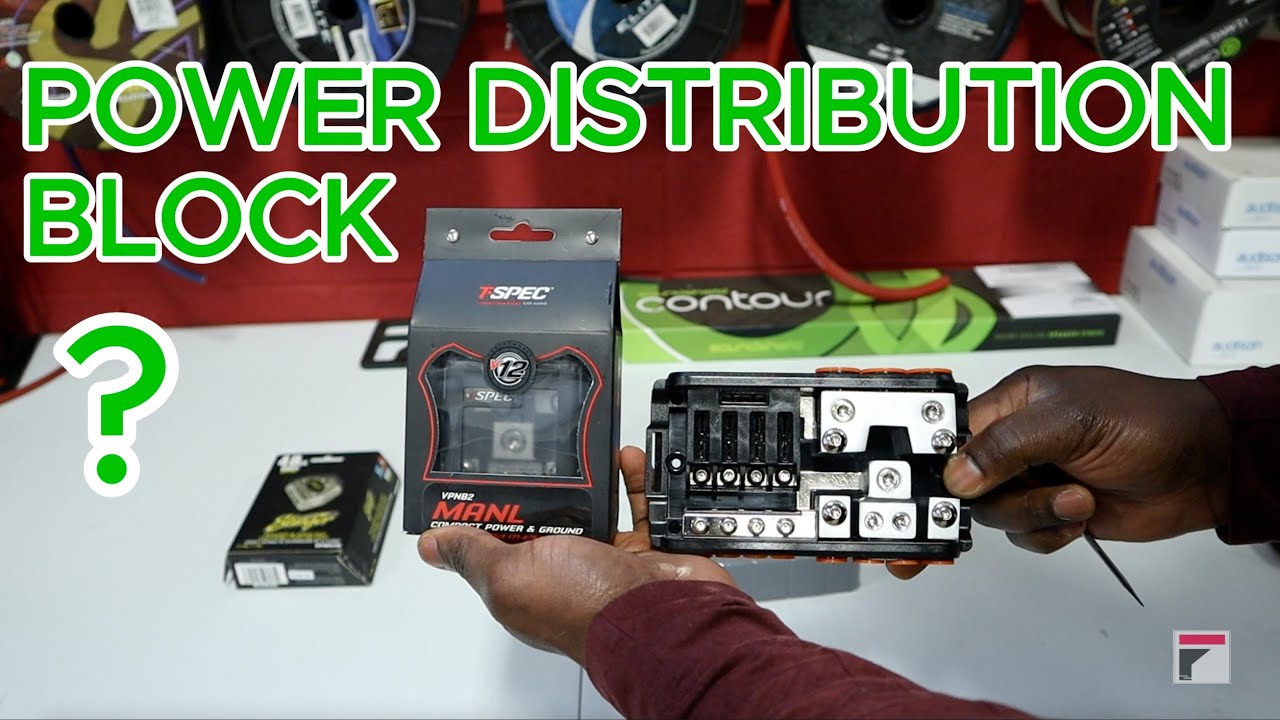 THE POWER DISTRIBUTION BLOCK YOU NEED FOR CAR AUDIO