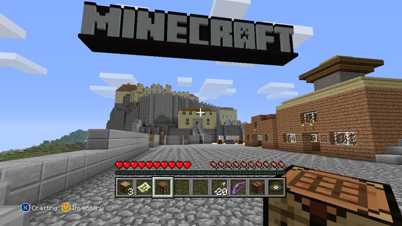 Minecraft: Xbox 360 Edition - TU12 Tutorial World Gameplay! (Xenia emulator)