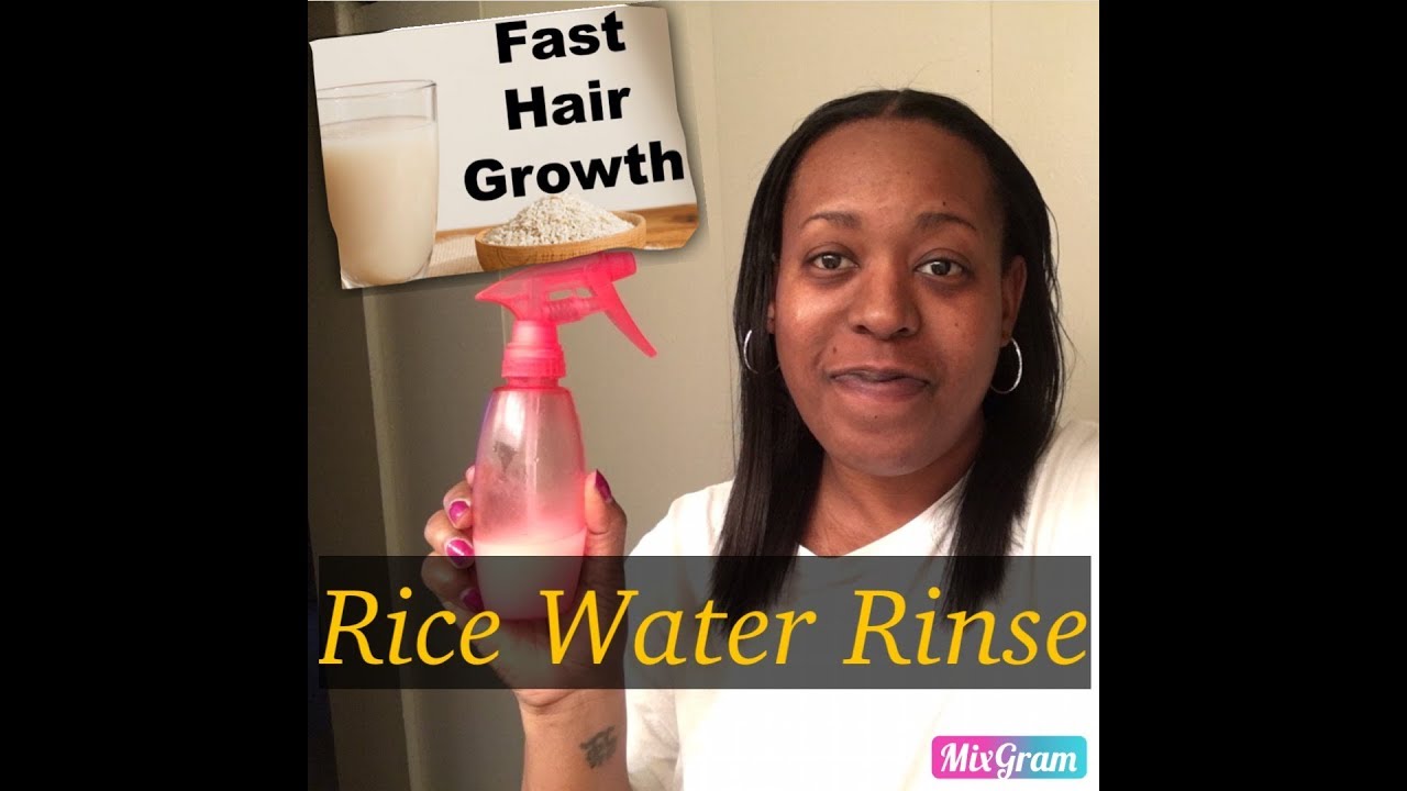 I tried RICE WATER on my RELAXED HAIR!! Instant Results...seriously! #ricewater