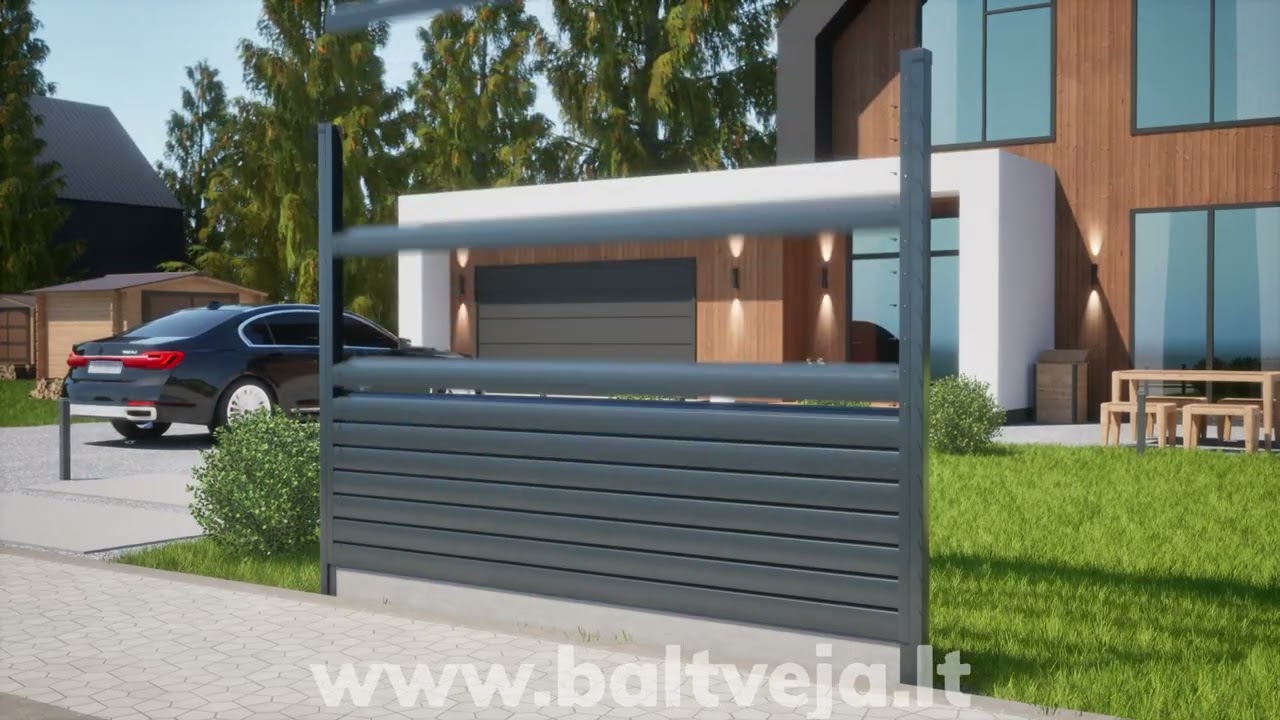 Baltveja Rombo tvoros! Stilinga, gražu, tvirta ir saugu.