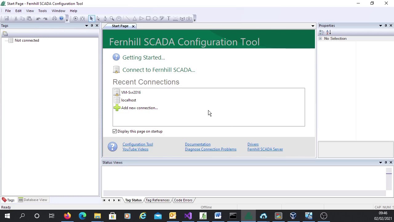 Fernhill SCADA Client Connections