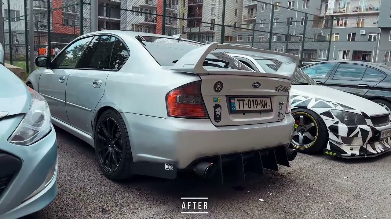 Subaru Legacy BL5 Rear Diffuser by The Soider Racing