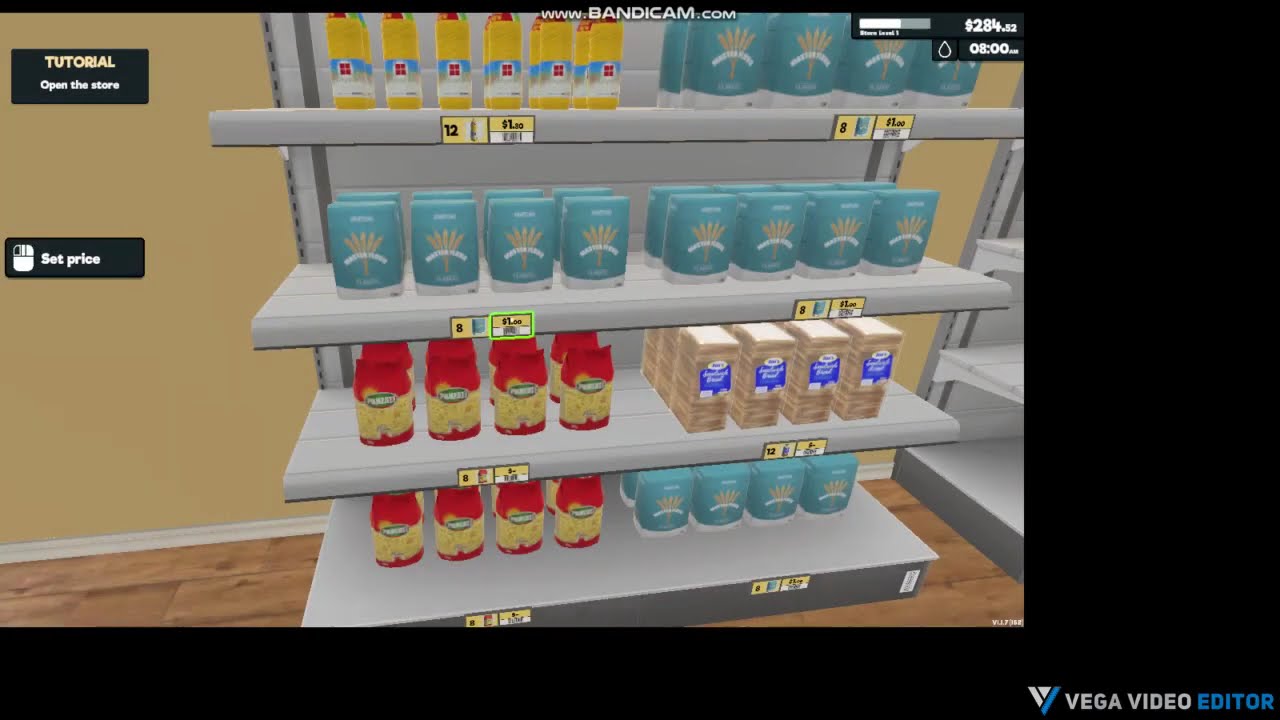 Playing supermarket simulator becoming the best supermarket ever!