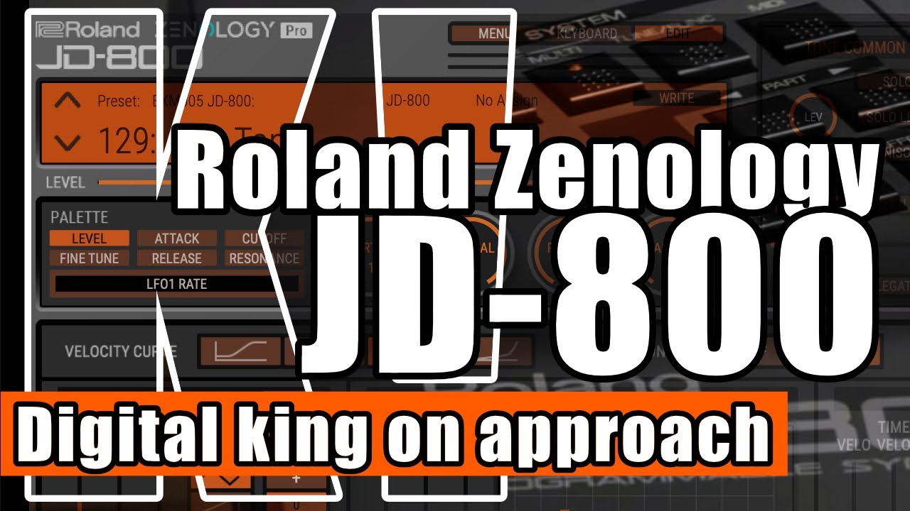 🎹 Roland Zenology: JD-800 Model Expansion (128 factory patches played)