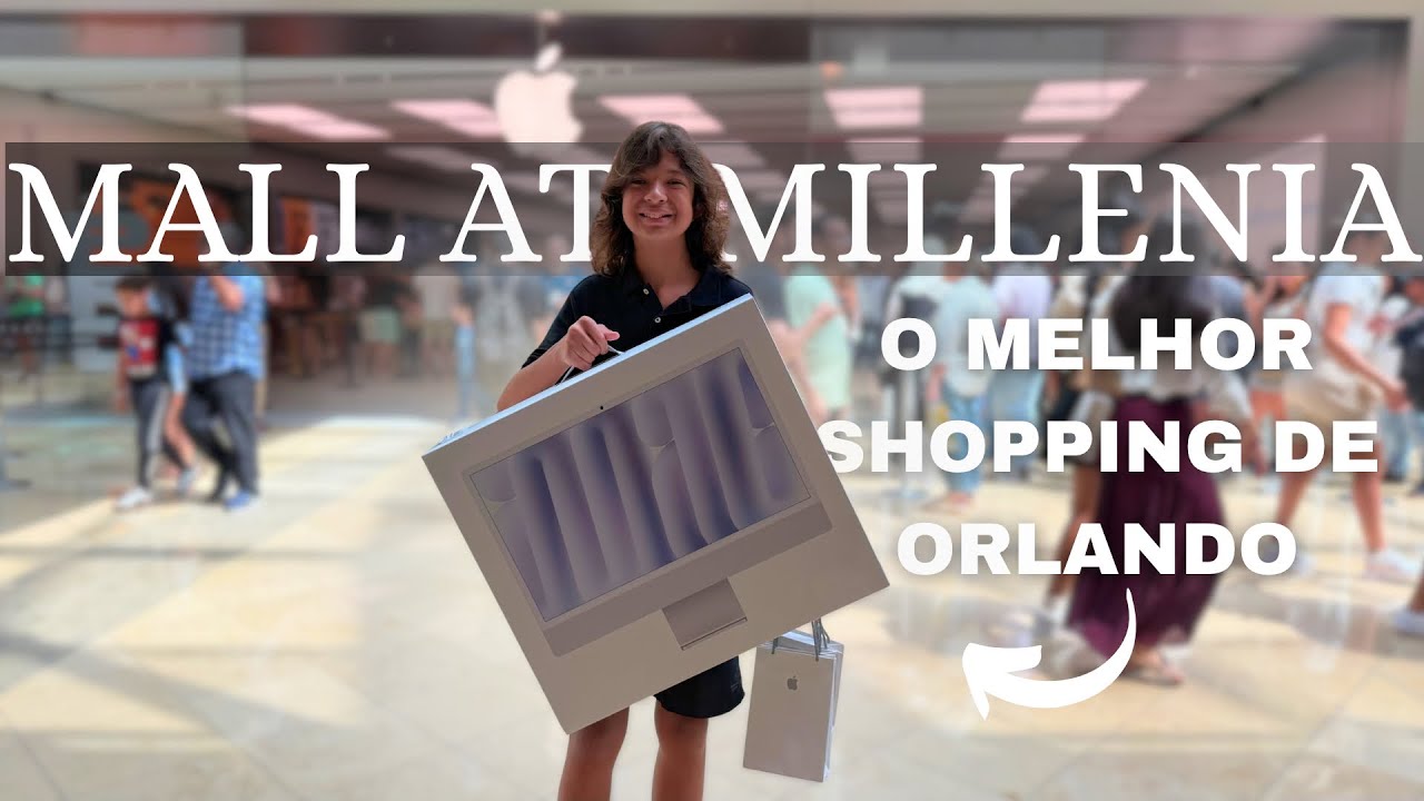 MALL AT MILLENIA - O SHOPPING MAIS LUXUOSO DE ORLANDO! VALE A PENA? 