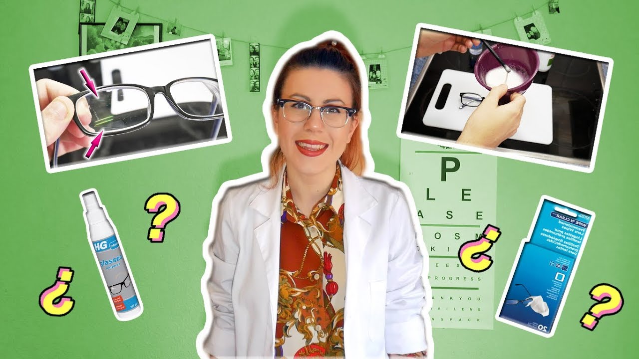 ¿CUÁL ES LA MEJOR MANERA DE LIMPIAR Y PULIR TUS LENTES? || La E de Snellen