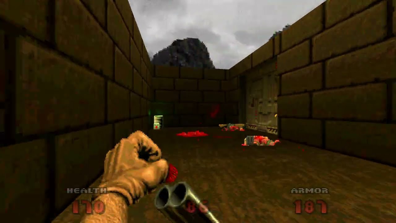 PSX Doom CE: Fall of Triton - Bonus Level 3: Triton Plant (Full 100%)