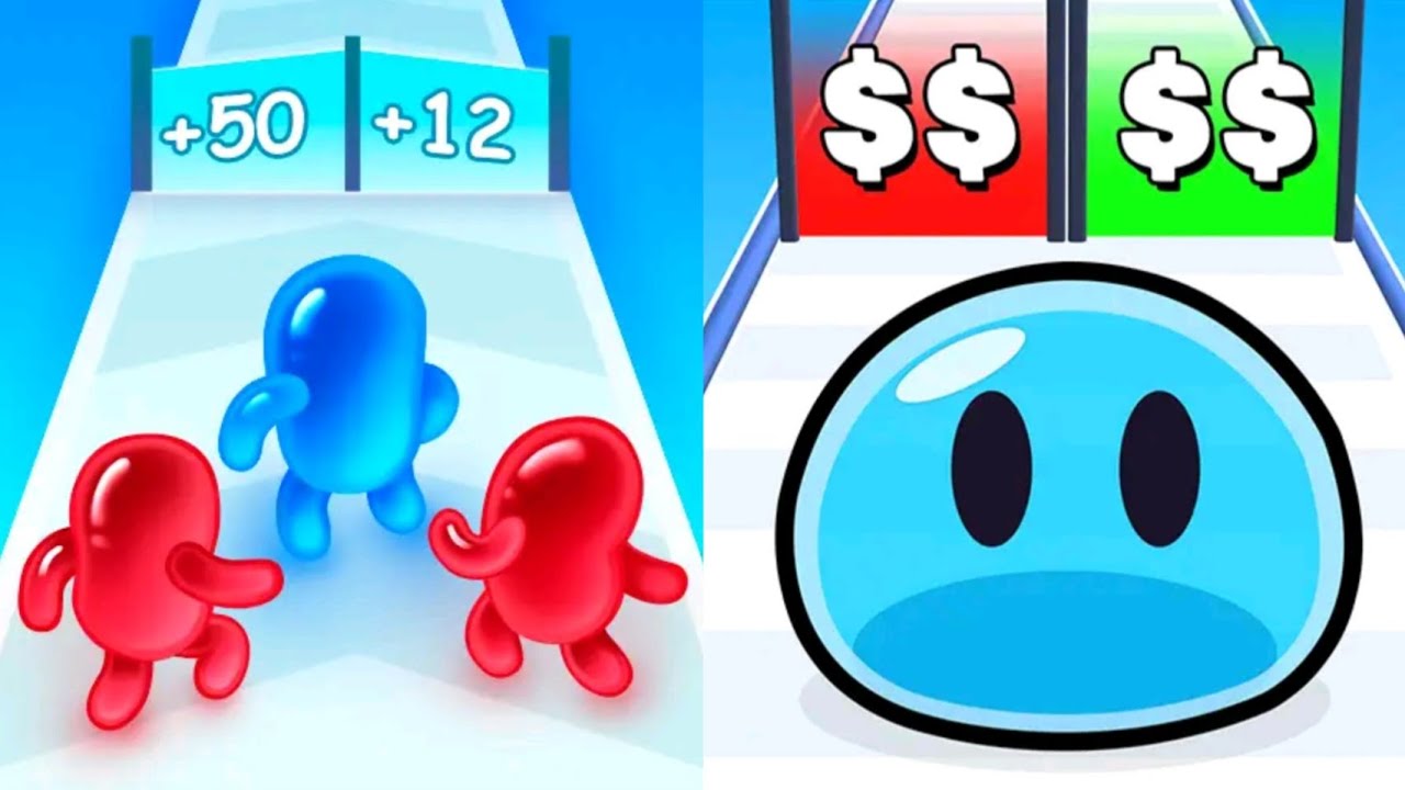 Join Blob Clash 3D VS Slime Run Race Max Levels Unlocked Speedrun Gameplay