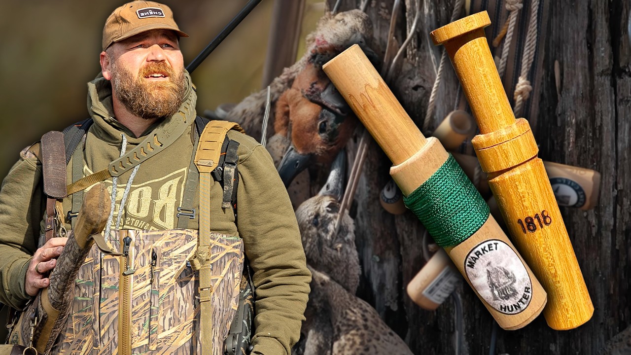 Making duck calls the way they were made 160 years ago