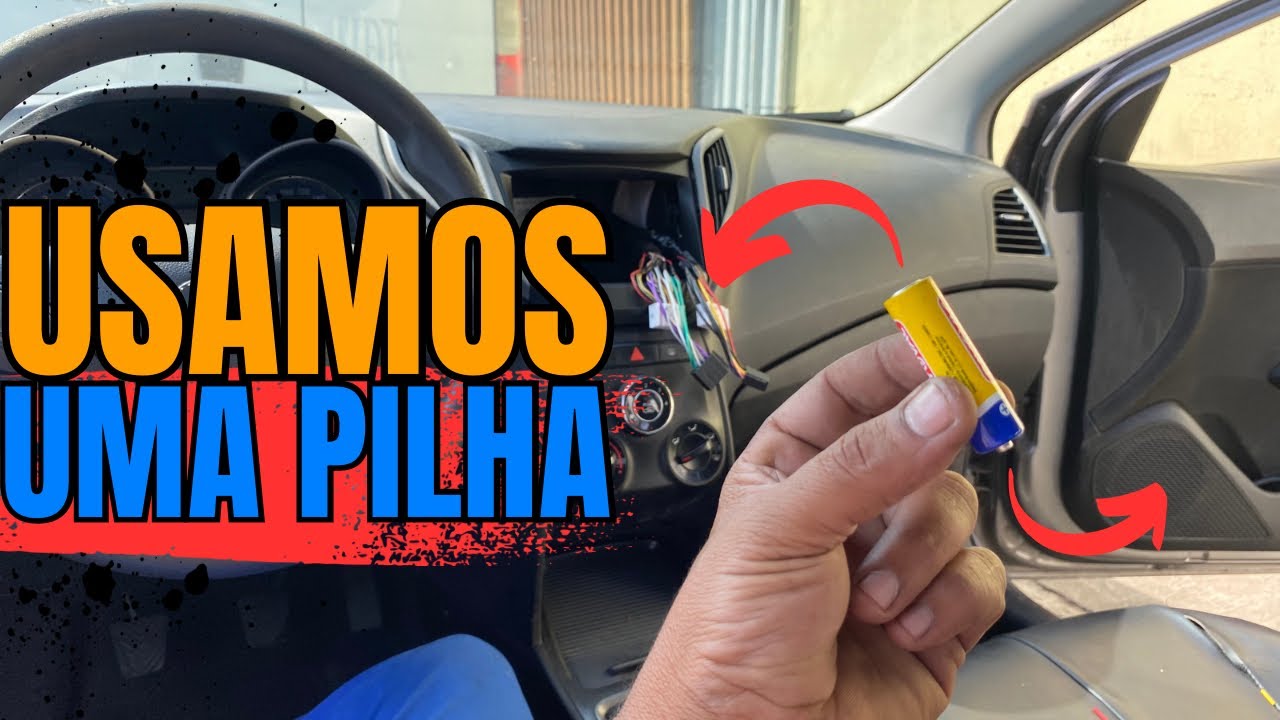 Como identificar fios do alto falante do carro