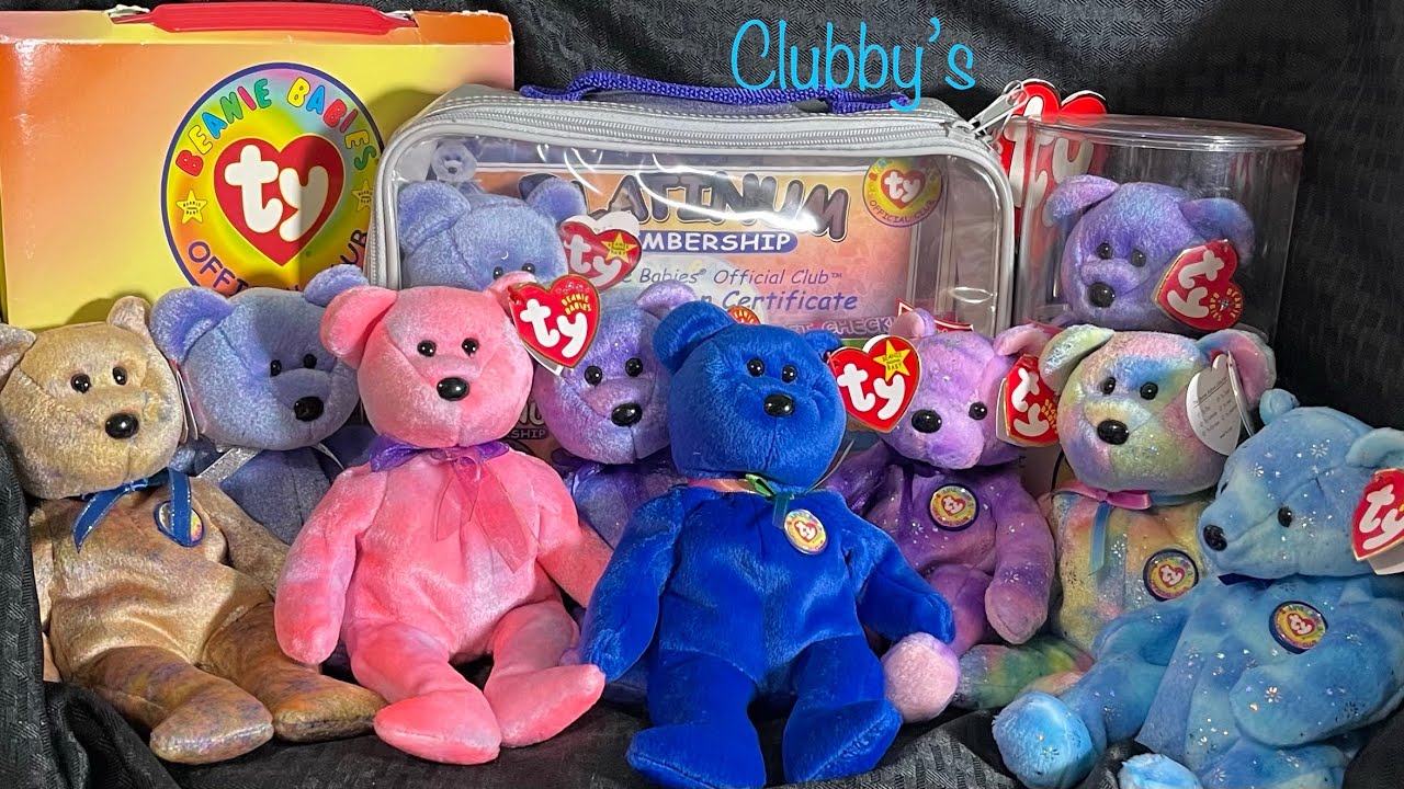 Our Beanie Babies Clubby Collection! What was the #BBOC? What came in the #beaniebaby Club Kit?